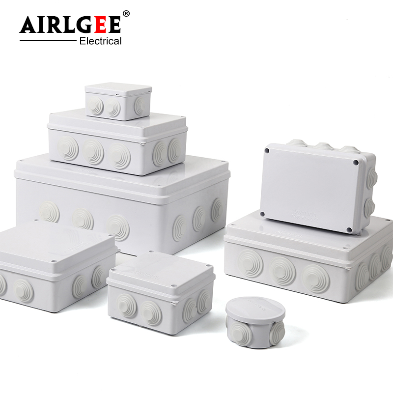 Outdoor Power Junction Box - في الهواء الطلق مقاوم للماء صندوق