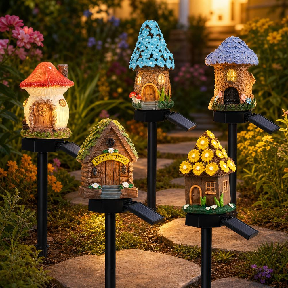 Outdoor Power For Christmas Lights - مصباح حديقة LED يعمل بالطاقة الشمسية،