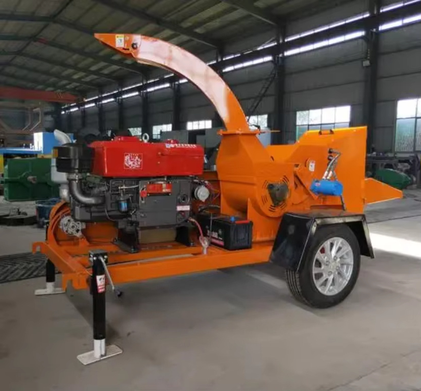 Garden Shredder Chipper - آلة تقطيع الأخشاب عالية التحمل كبيرة