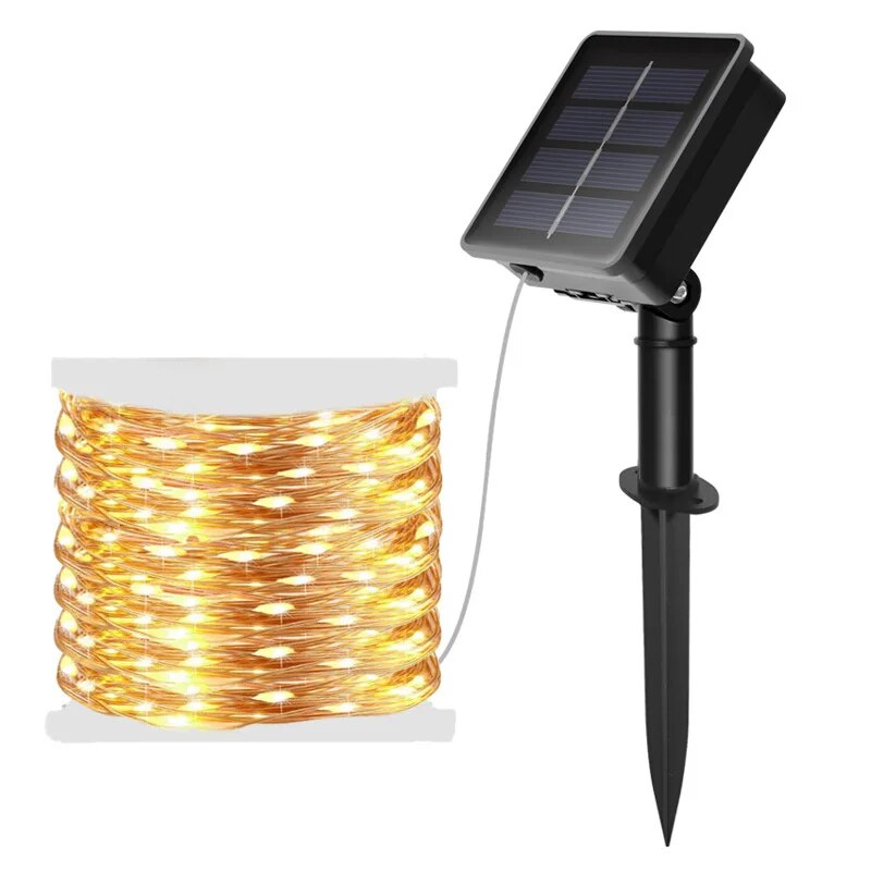 Outdoor Power For Christmas Lights - أسلاك نحاسية مقاومة للماء ، مصابيح