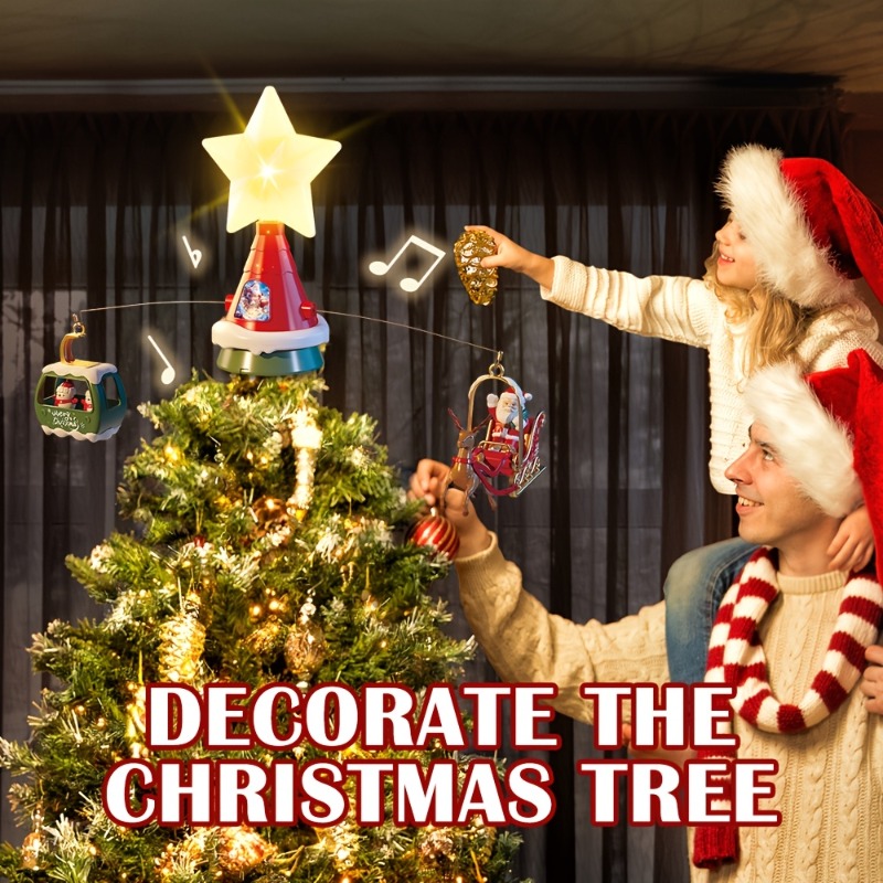شجرة عيد الميلاد العلوي الدوري - مراجعة Outdoor Power For Christmas Lights وسعره