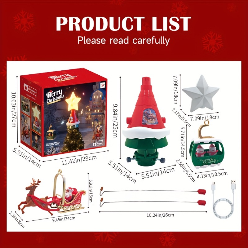 شجرة عيد الميلاد العلوي الدوري - مراجعة Outdoor Power For Christmas Lights وسعره