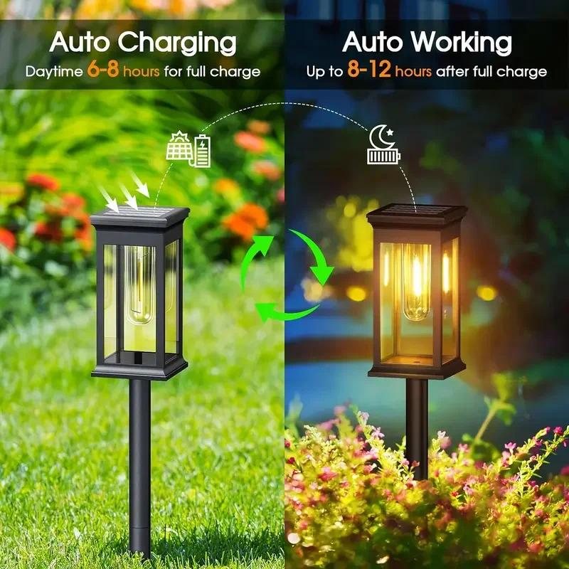 4 قطع من أضواء الممرات الشمسية - مراجعة Outdoor Power For Christmas Lights وسعره