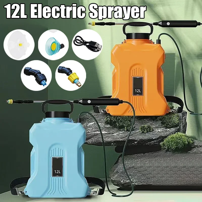 عالية الجودة 12L بخاخ كهربائي  - مراجعة Electric Sprayer Backpack وسعره