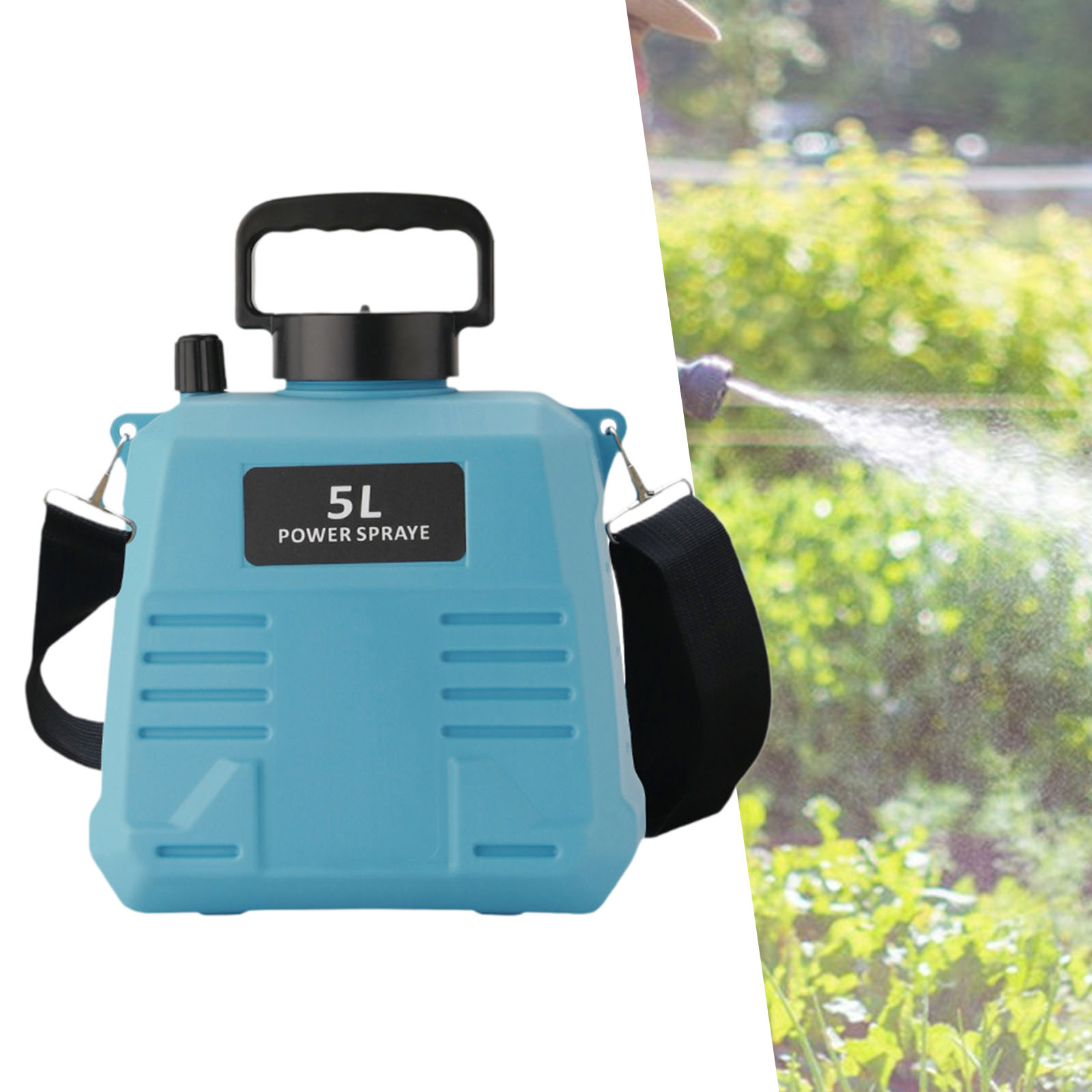 بخاخ كهربائي للحديقة بسعة 5/8  - مراجعة Electric Sprayer Backpack وسعره