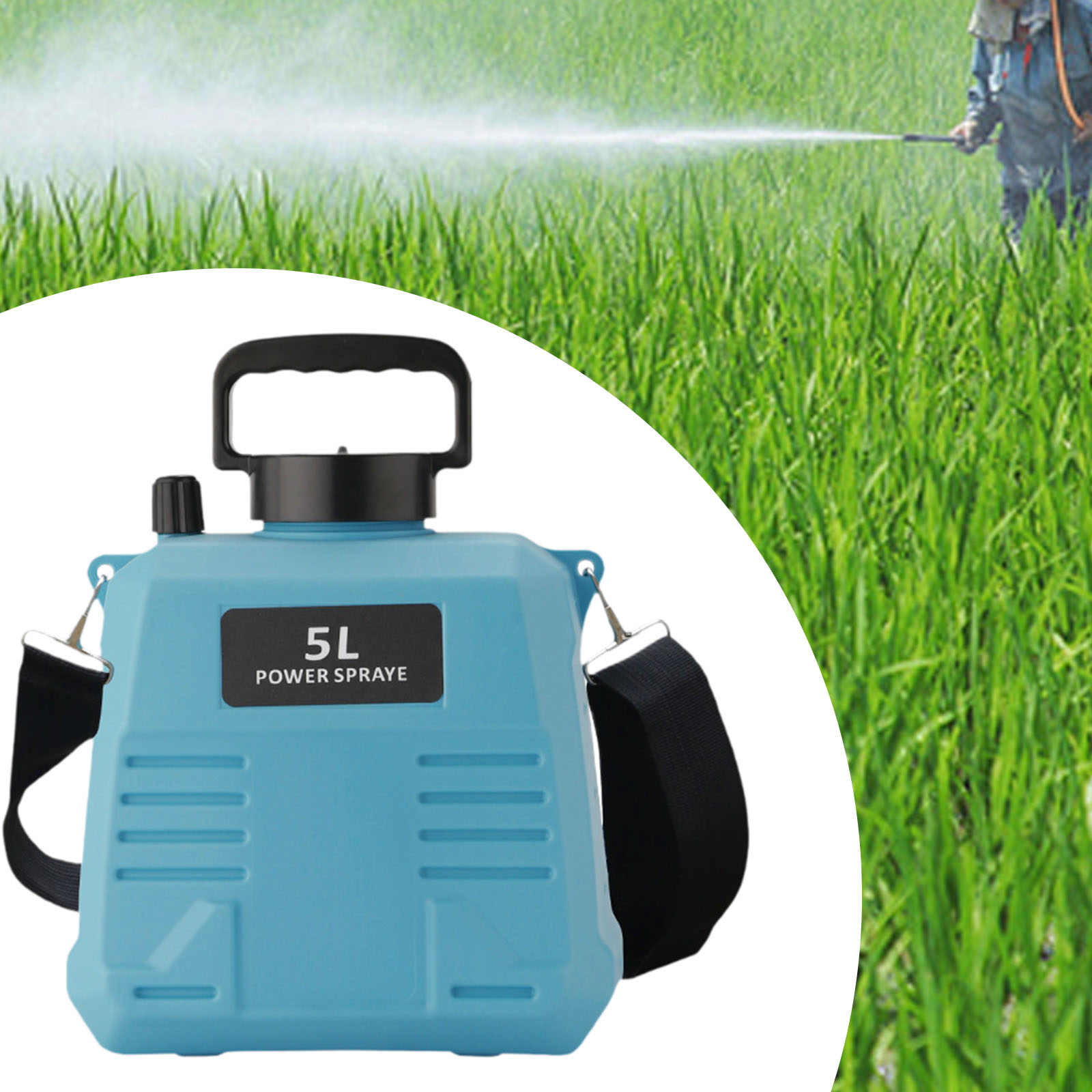 بخاخ كهربائي للحديقة بسعة 5/8  - مراجعة Electric Sprayer Backpack وسعره