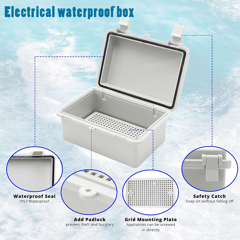 صندوق توصيل كهربائي مقاوم للما - مراجعة Outdoor Power Junction Box وسعره