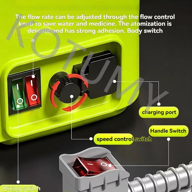 بخاخ ظهر كهربائي بسعة 20 لتر ي - مراجعة Electric Sprayer Backpack وسعره