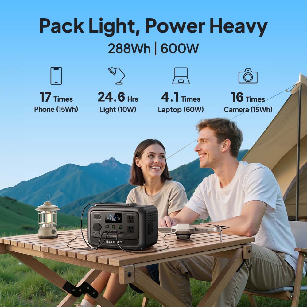 【تجديد】محطة طاقة محمولة BLUETT - مراجعة Outdoor Powerwall وسعره