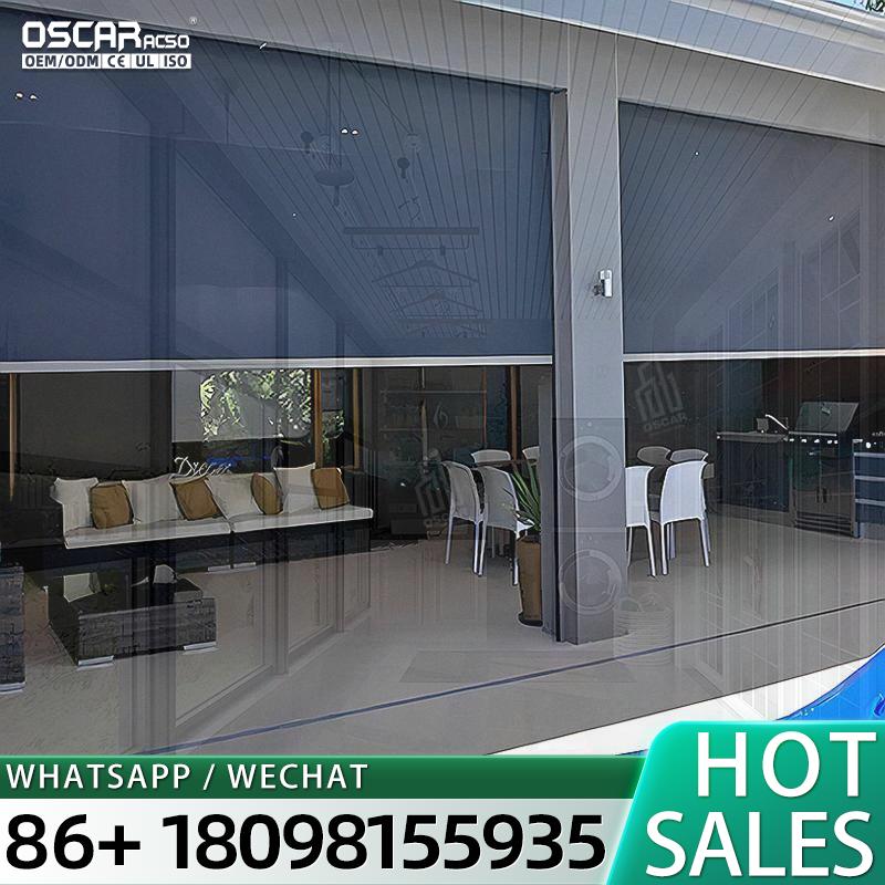 مظلة أكشاك خارجية حديثة تعمل ب - مراجعة Outdoor Power Blinds وسعره