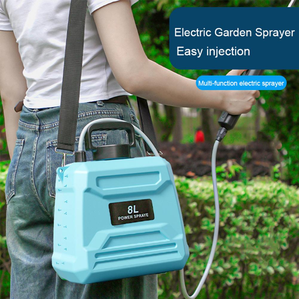 رشاش زراعي عالي الضغط يعمل ببط - مراجعة Electric Sprayer Backpack وسعره