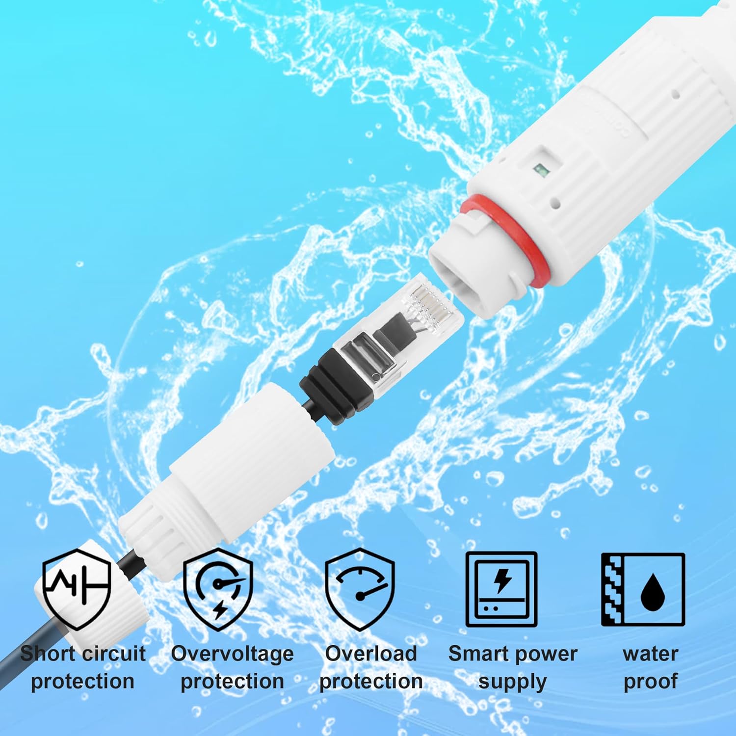 محول طاقة POE إلى USB-C، محول  - مراجعة Outdoor Power Adapter Usb وسعره