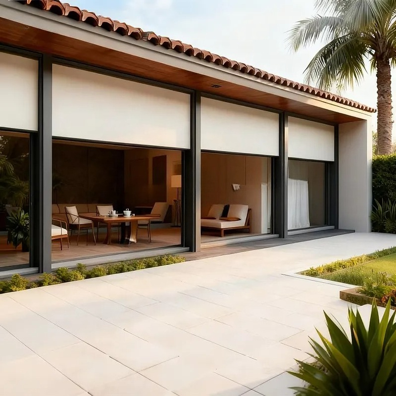 ستائر ألومنيوم ذكية كهربائية 2 - مراجعة Outdoor Power Blinds وسعره
