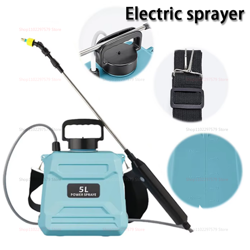 حقيبة ظهر بخاخ زراعي كهربائي س - مراجعة Electric Sprayer Backpack وسعره