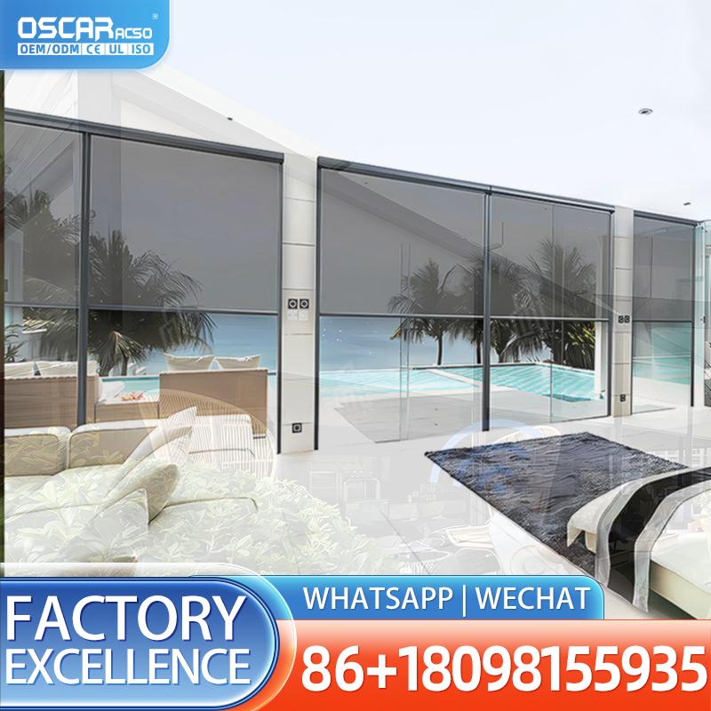 ستائر عمودية كهربائية مقاومة ل - مراجعة Outdoor Power Blinds وسعره