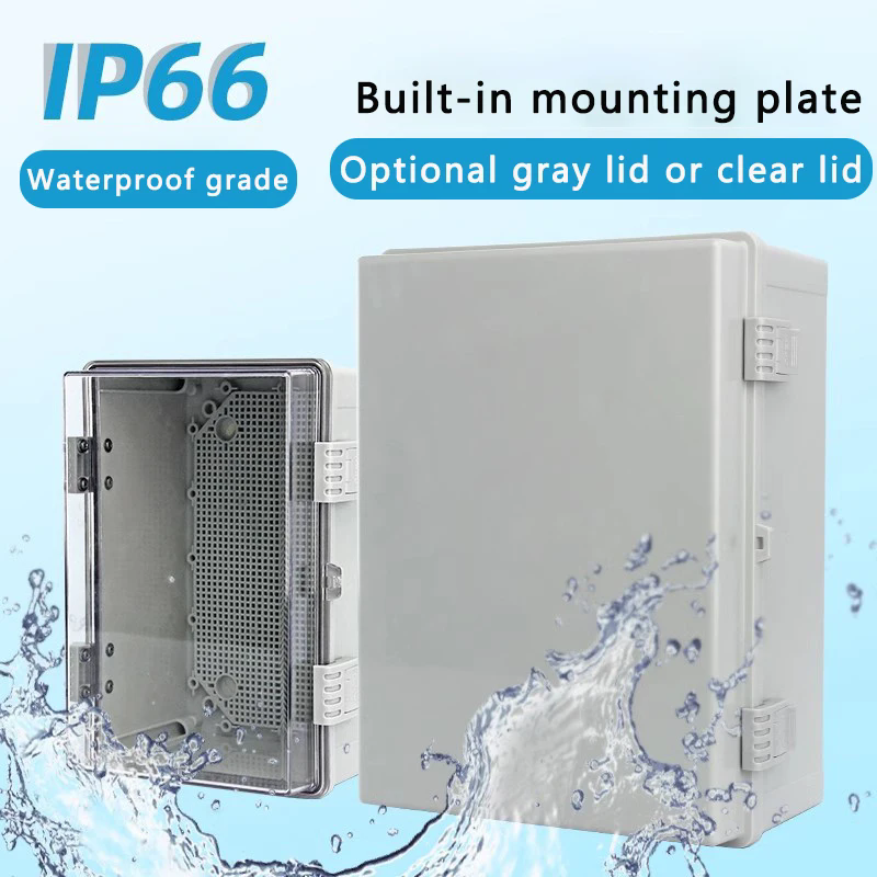 Ip66 Abs Pc غلاف بلاستيكي متمح - مراجعة Outdoor Power Junction Box وسعره