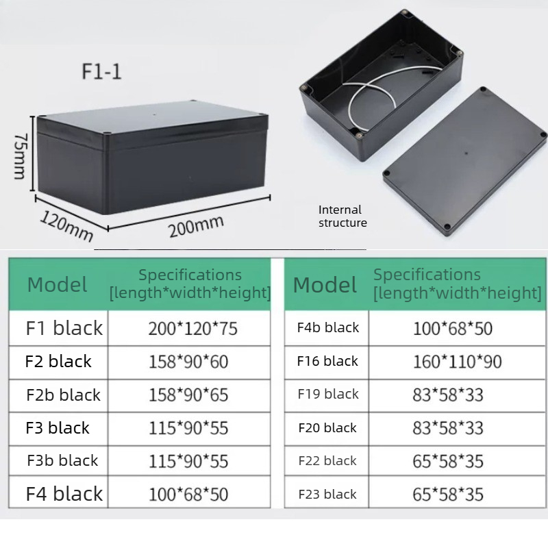 صندوق توصيل ثلاثي مقاوم للماء  - مراجعة Outdoor Power Junction Box وسعره