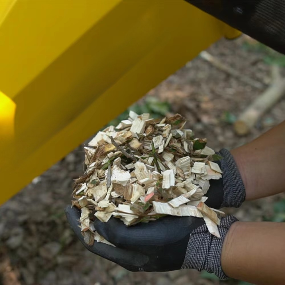 كسارة أغصان وآلة تقطيع الخشب ت - مراجعة Garden Shredder Chipper وسعره