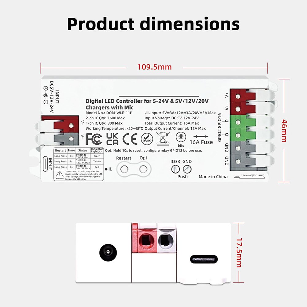 وحدة تحكم بشريط إضاءة LED من ن - مراجعة Outdoor Usb Power Strip وسعره