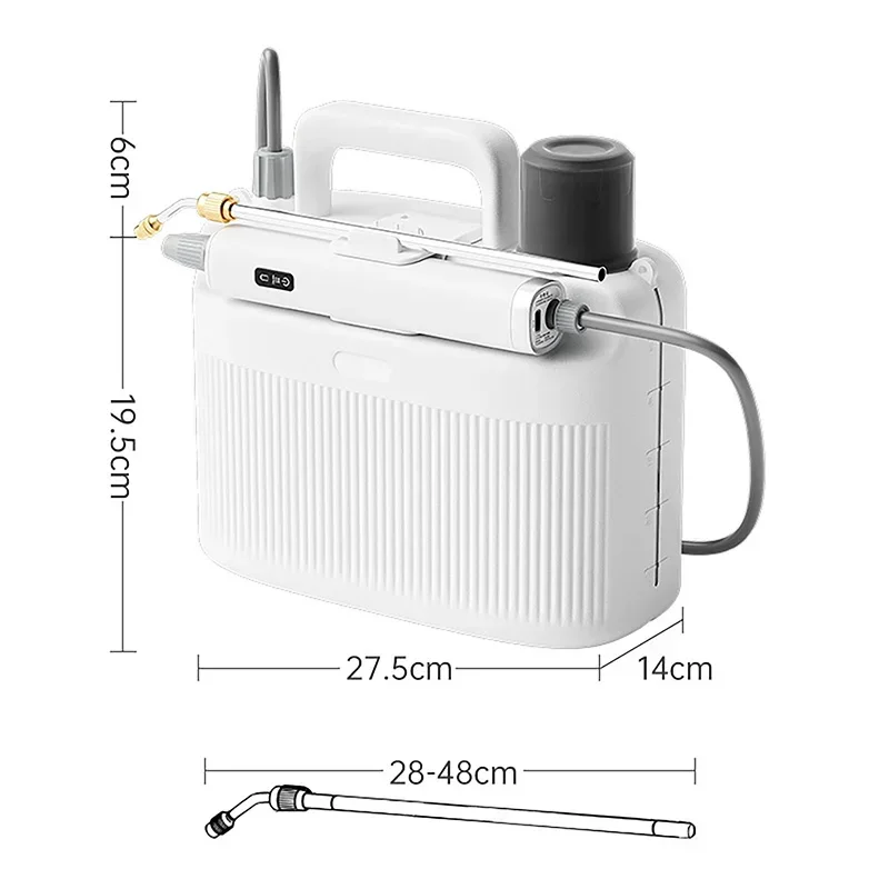 5L حديقة بخاخ كهربائي المبيدات - مراجعة Electric Sprayer Backpack وسعره