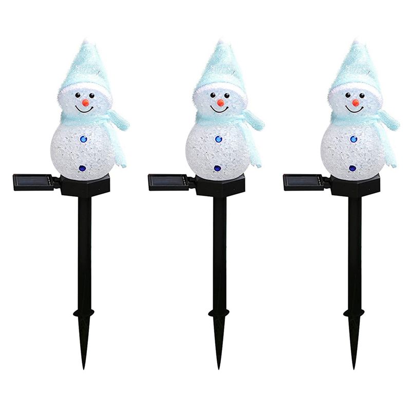 أضواء شمسية على شكل رجل الثلج  - مراجعة Outdoor Power For Christmas Lights وسعره