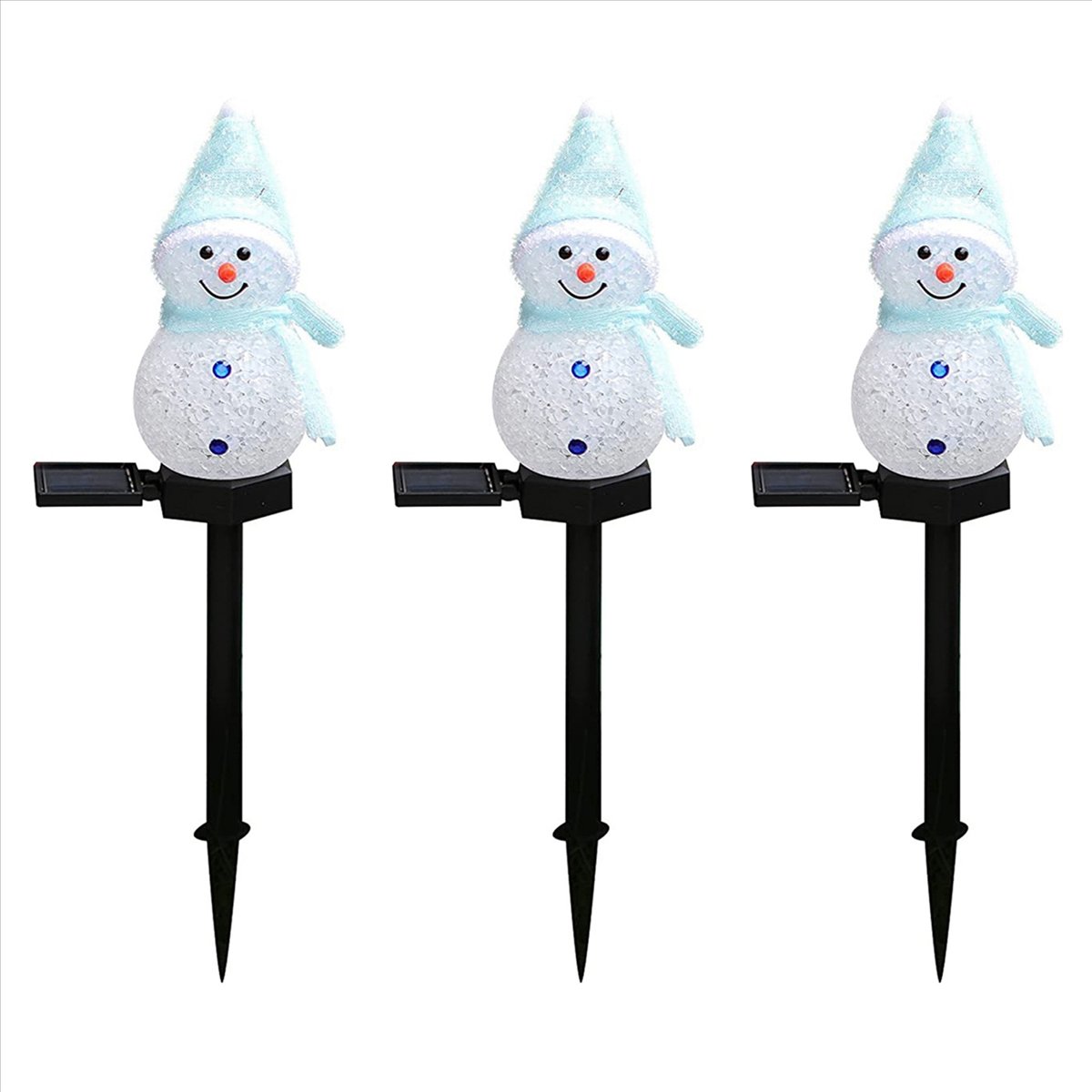 أضواء شمسية على شكل رجل الثلج  - مراجعة Outdoor Power For Christmas Lights وسعره