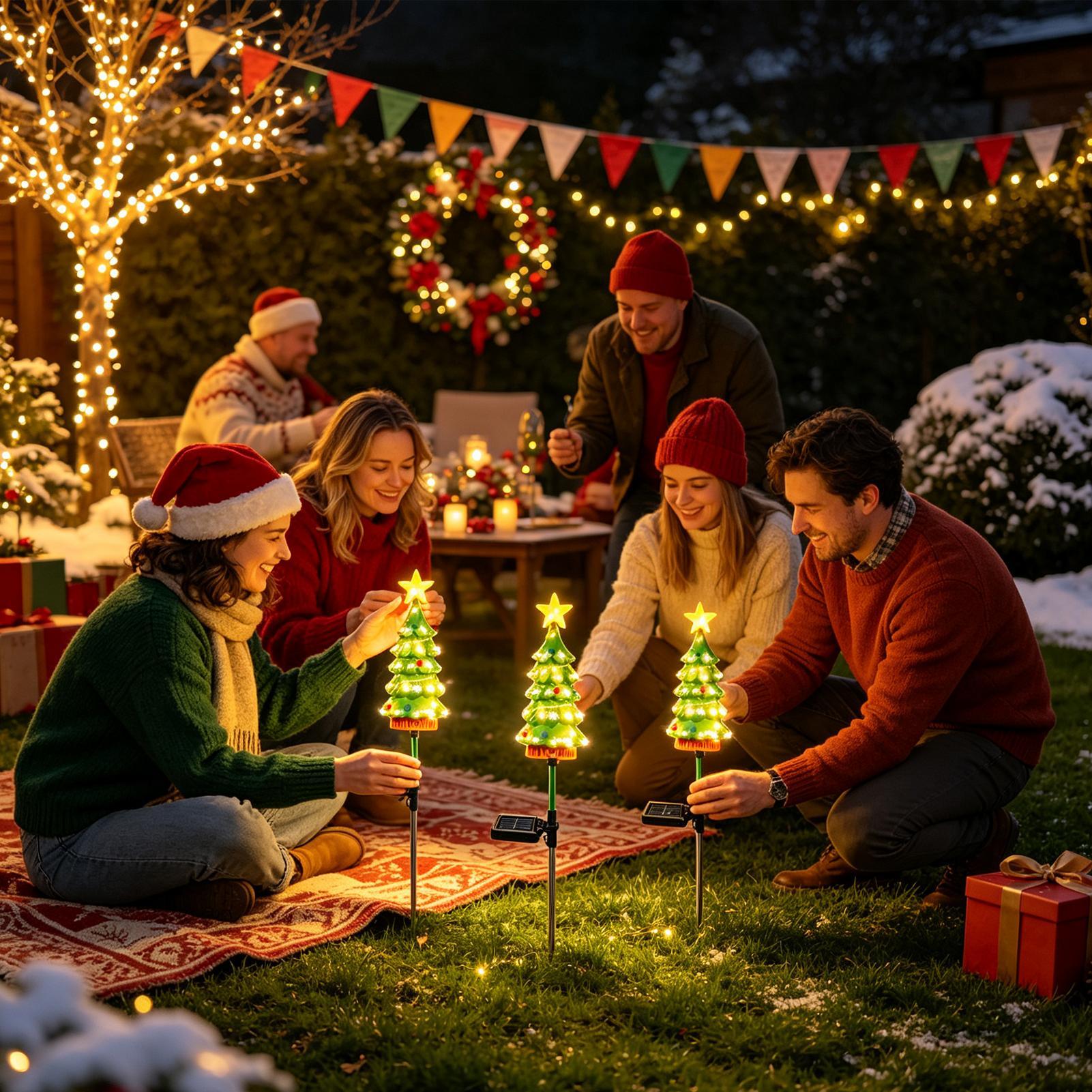 شجرة عيد الميلاد الخارجية تعمل - مراجعة Outdoor Power For Christmas Lights وسعره