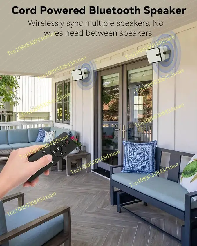 مكبرات صوت بلوتوث خارجية من إن - مراجعة Outdoor Powerwall وسعره