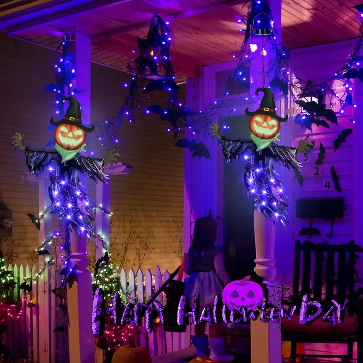 زينة معدنية معلقة تعمل بالطاقة - مراجعة Outdoor Power For Christmas Lights وسعره