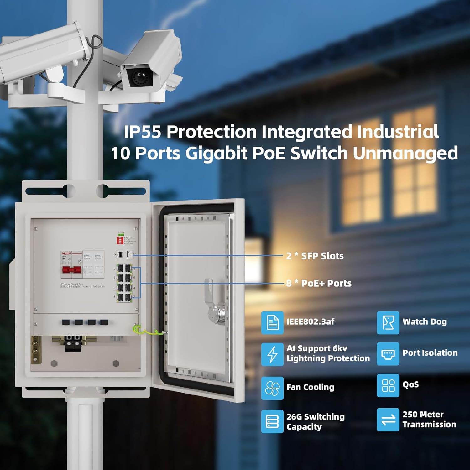 صندوق شبكة ذكي خارجي من KeepLi - مراجعة Outdoor Power And Equipment وسعره