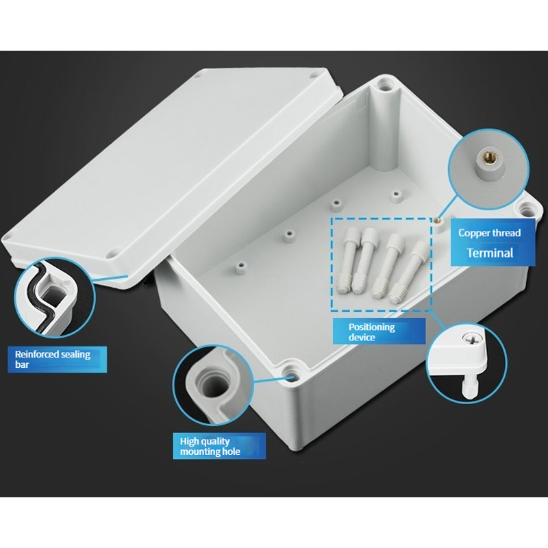 صندوق توصيل بلاستيكي مقاوم للم - مراجعة Outdoor Power Junction Box وسعره